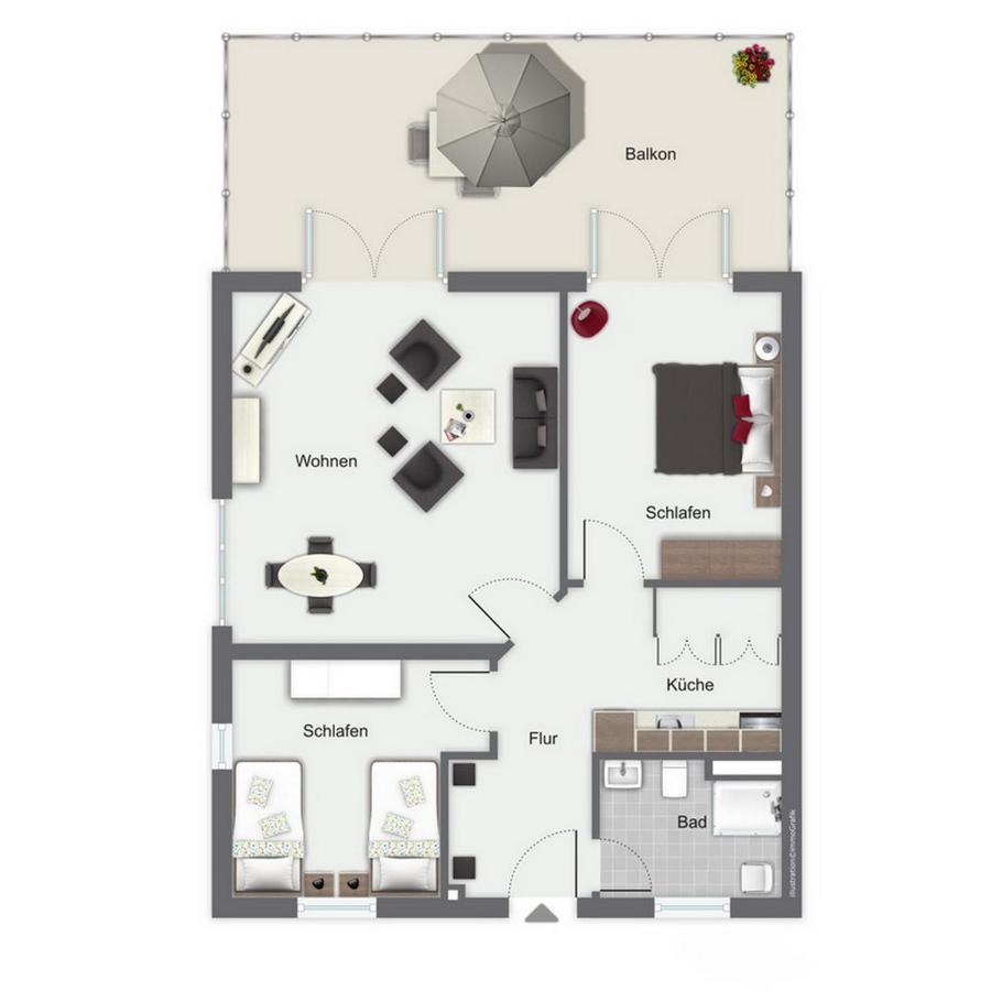 Likedeeler II Wohnung 04 볼텐하겐 외부 사진